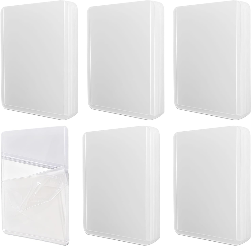 25 Pcs Hard Plastic Card Sleeves, 3" X 4" Toploader for Standard Trading Cards &