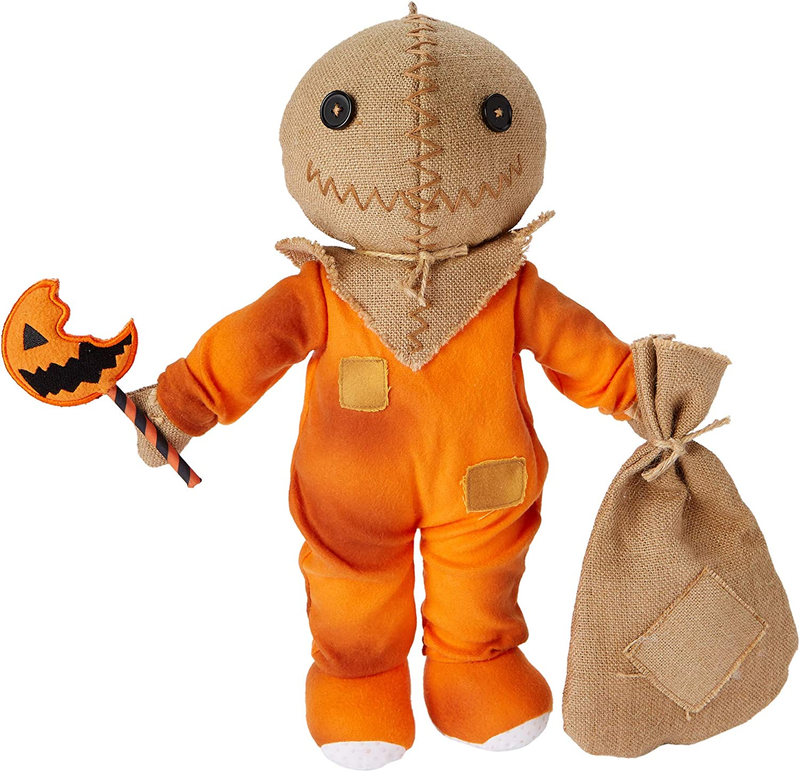 Spirit Halloween Trick R’ Treat Sam Plush | Officially Licensed | Horror Décor |