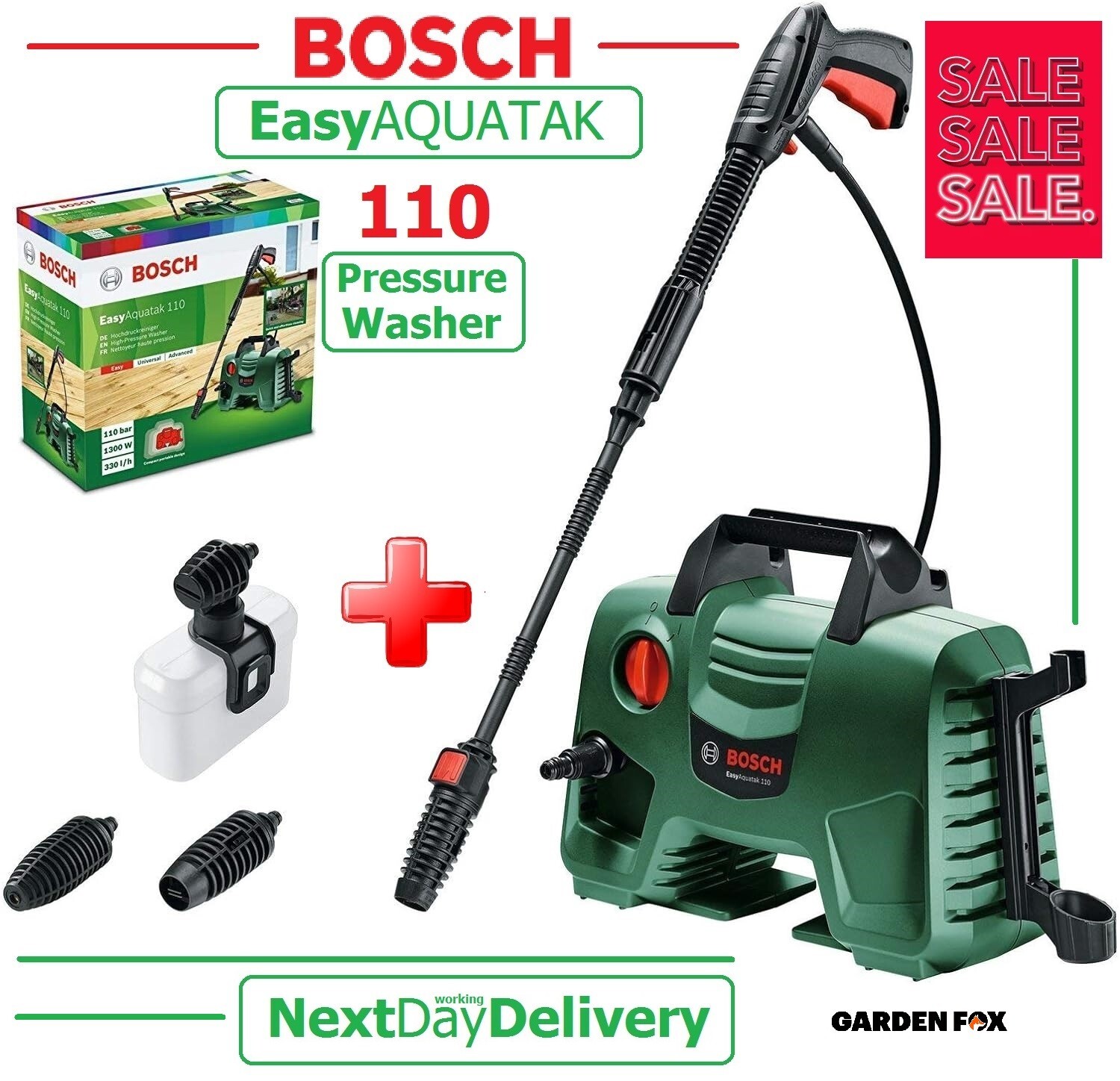 ☆新品未使用品☆BOSCH EasyAquatak110 Bosch EasyAquatak 110 Electric High Pressure Washer(unit