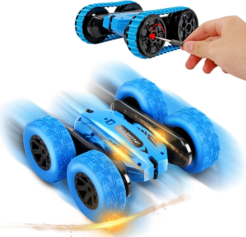 Stunt Rc Car, Remote Control Car, 360 Degree Flips Double Sided Rotating Race Ca