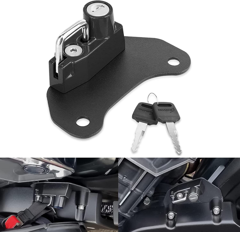 Motorcycle Helmet Lock Anti-Theft Helmet Security Lock with Keys for Indian Scou