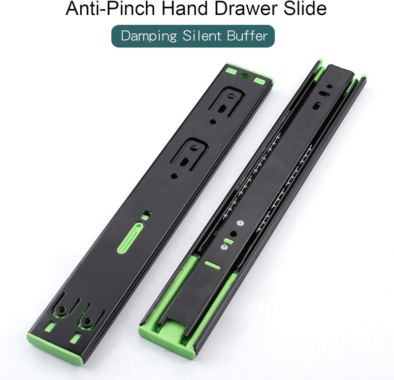 Full Extension Soft Close Drawer Slides 14 16 18 20 Inch, Heavy Duty Drawer Slid