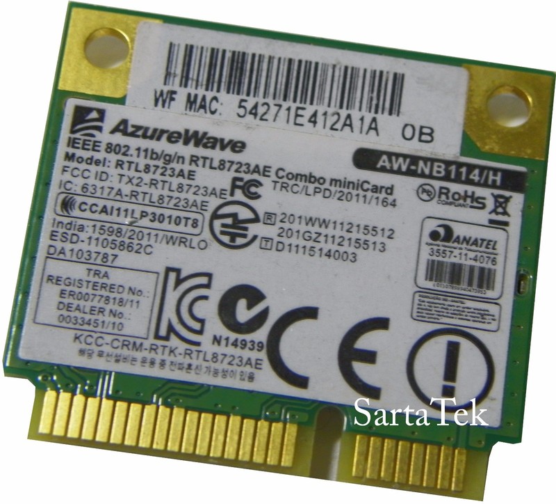Pci ven 10ec dev c821. Azurewave aw-nb037h. realtek rtl8723ae wireless lan 802.11n pci-e nic. сетевая карта realtek rtl8723ae. nb114.