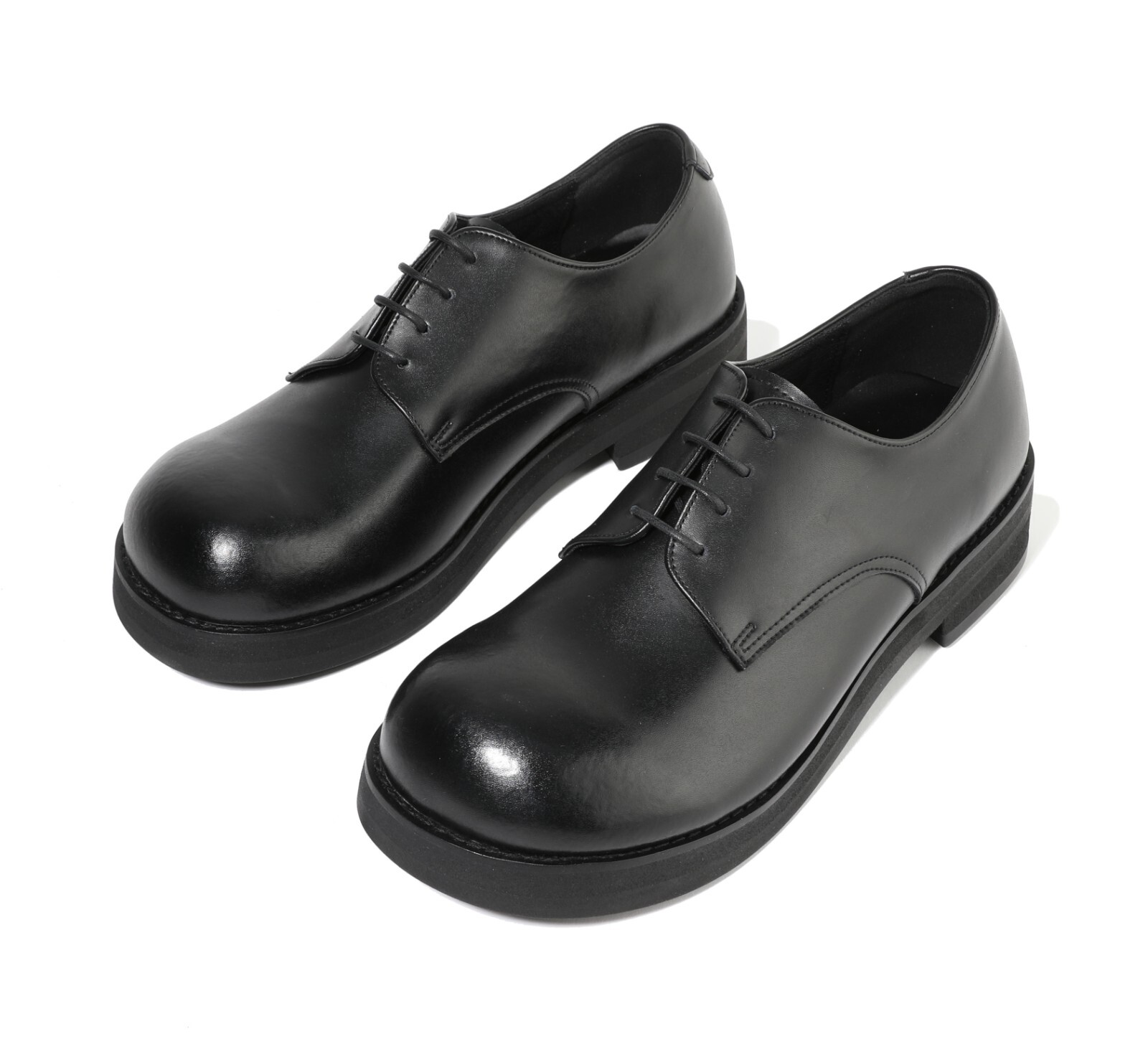 ローファー・オックスフォード saltandchocolate Round Toe Platform Derby Shoes 412339001 38 $_57.JPG?set_id=8800005007