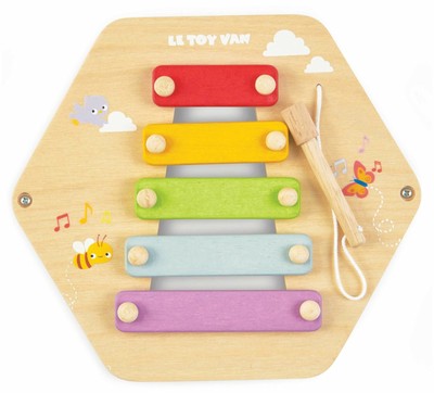 Le Toy Van Petilou BABY-XYLOPHON ACTITITY TILE Holzspielzeug Neu