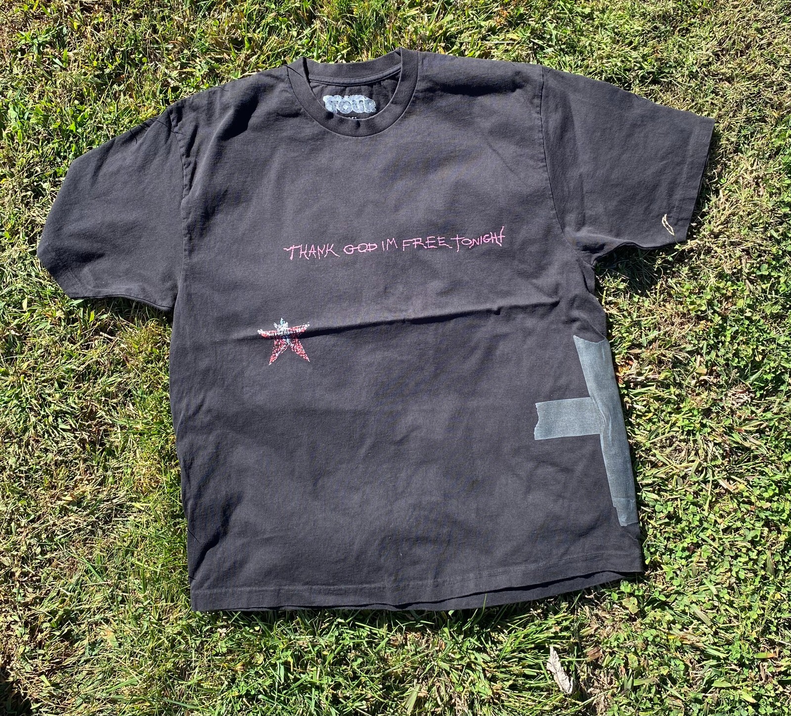 Travis Scott★Utopia Circus Maximus 2023 長袖Tシャツ ロンT Travis Scott Utopia Circus Maximus 2023 Tour L/S Tee Black