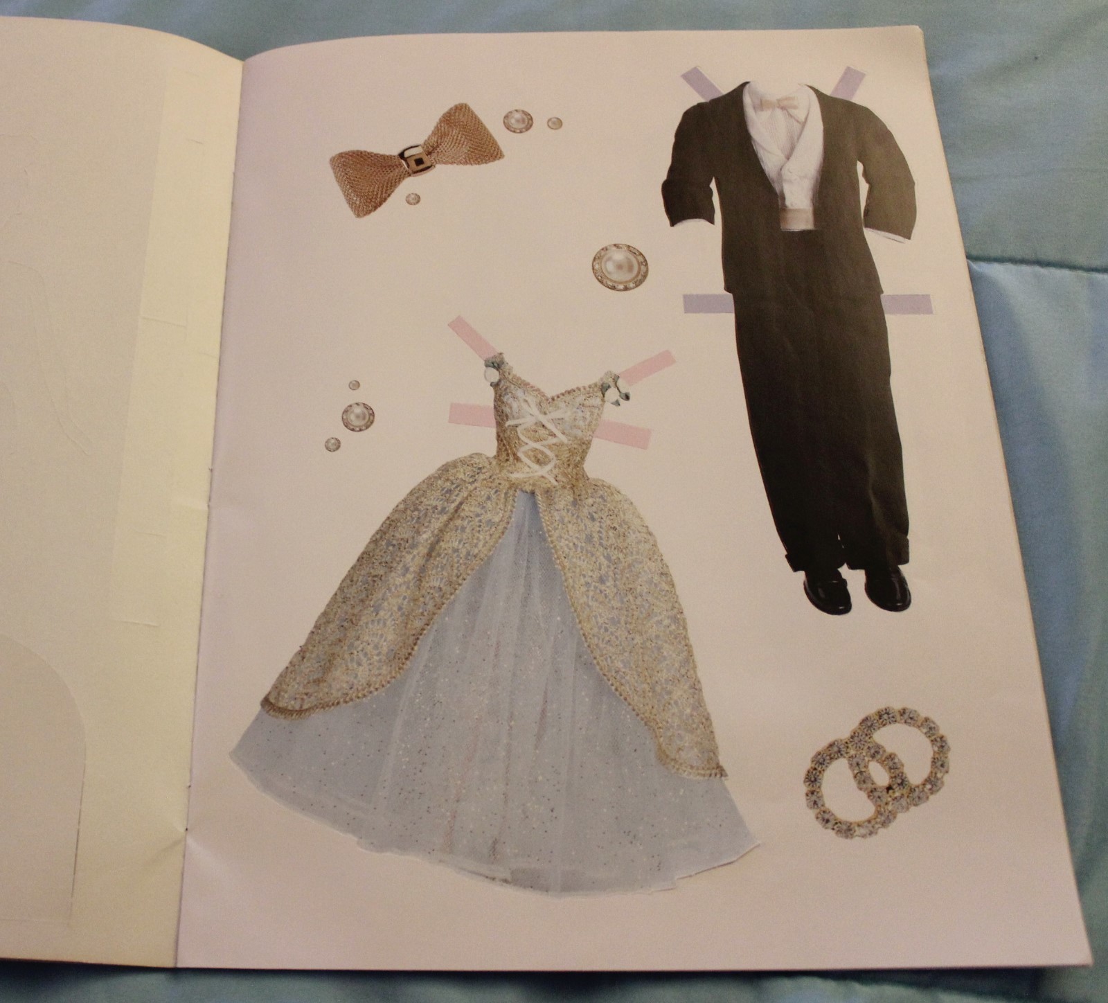 1998 Golden Books Barbie Gala Evening Fashions Paper Doll Book---Unused