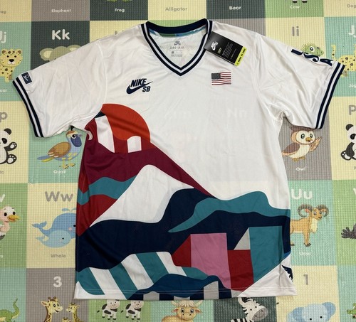 ☆ NIKE SB x Parra ‘USA Federation Kit’ コラボTシャツ ☆ Nike SB x Parra Japan Federation Kit Crew Jersey, Size XXS