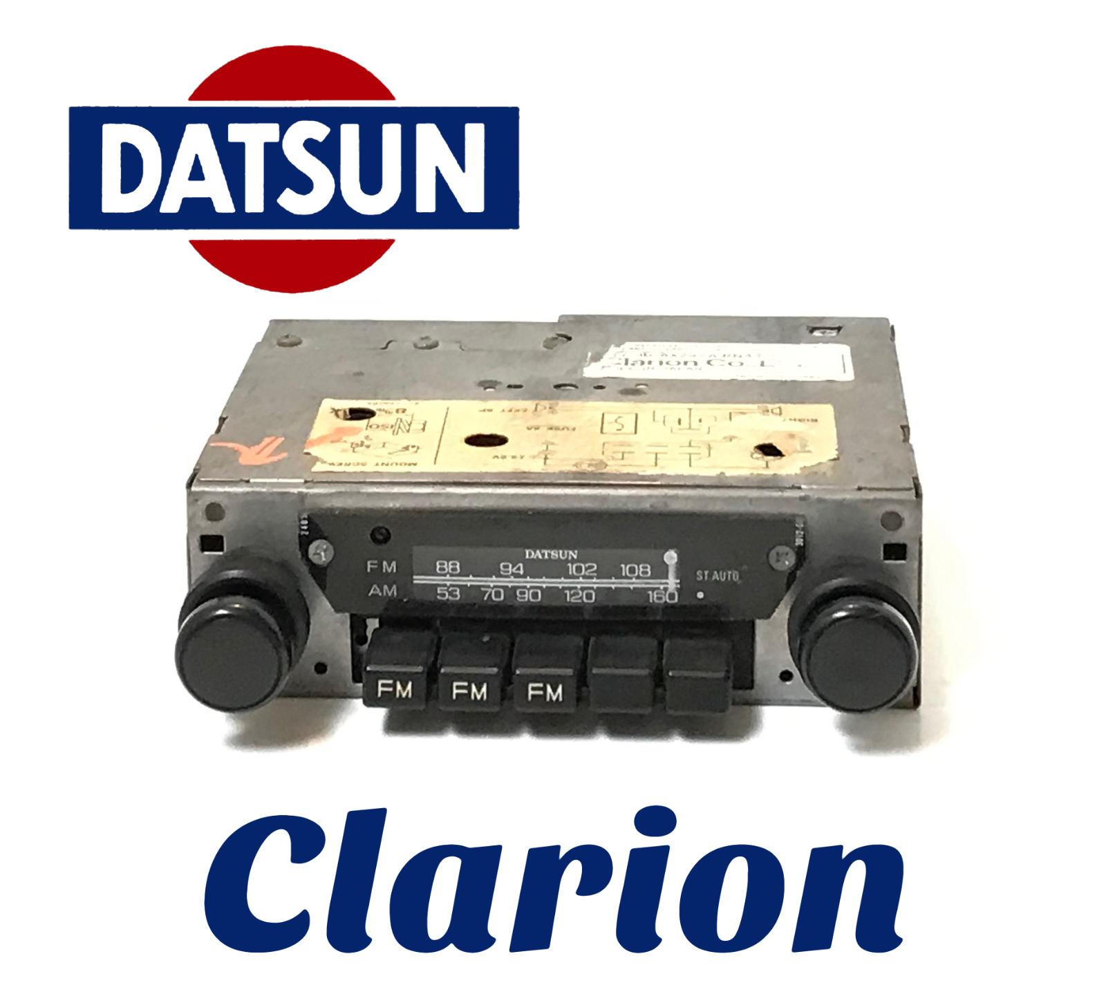 Datsun/Nissan Clarion RN-437H OEM Radio Japan | eBay