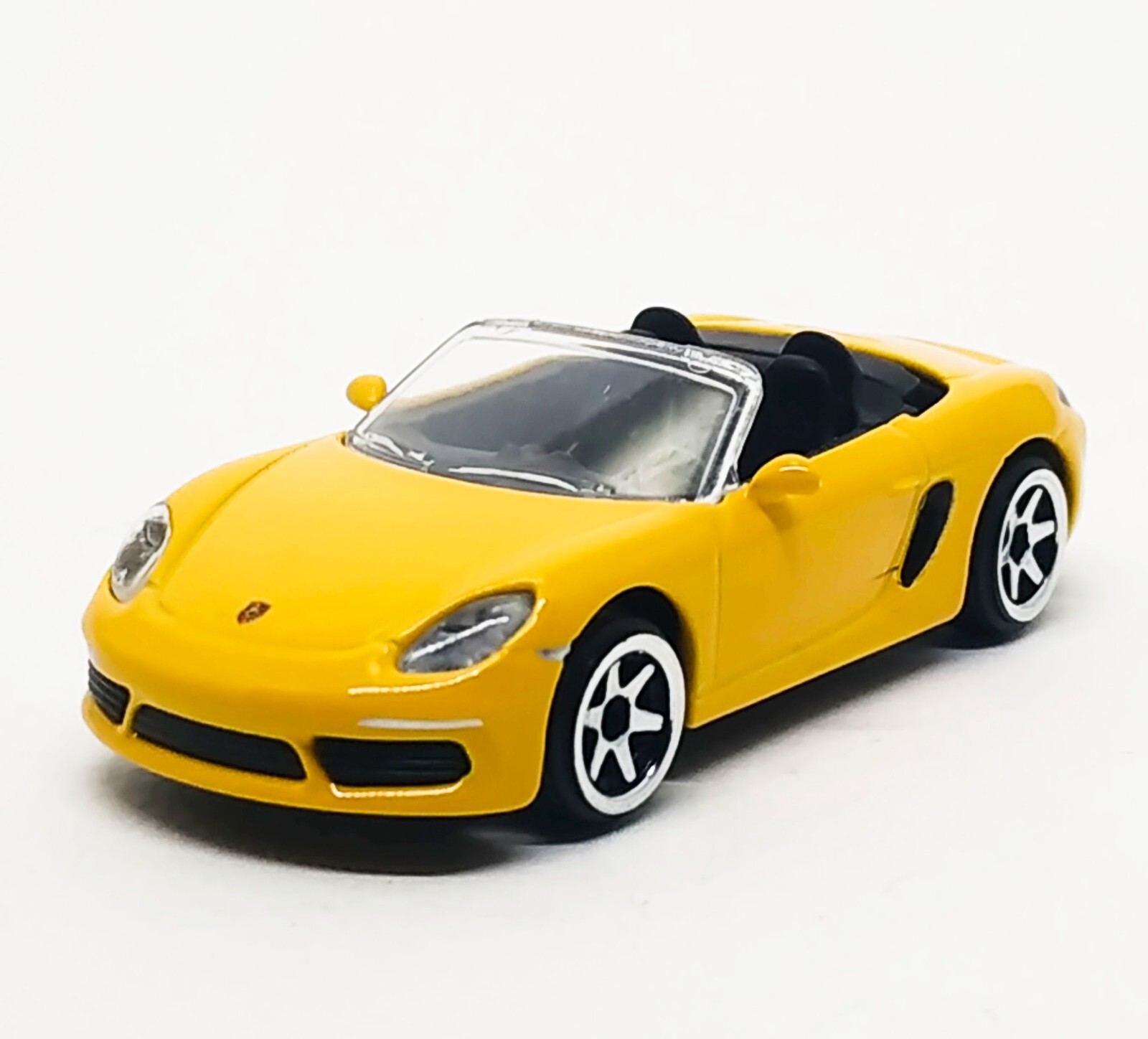 Majorette Porsche 718 Boxster - Yellow - Wheels 6SC 1:58 3