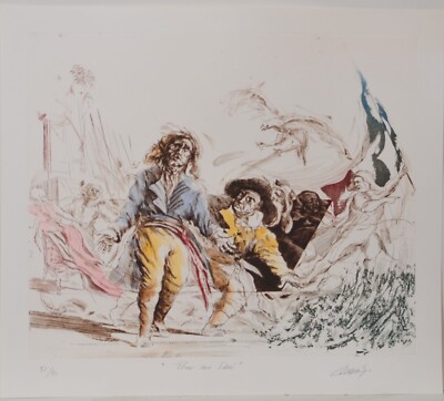 Jean Dupuis /Radierung/ handsigniert / betitelt / 90 Exemplare