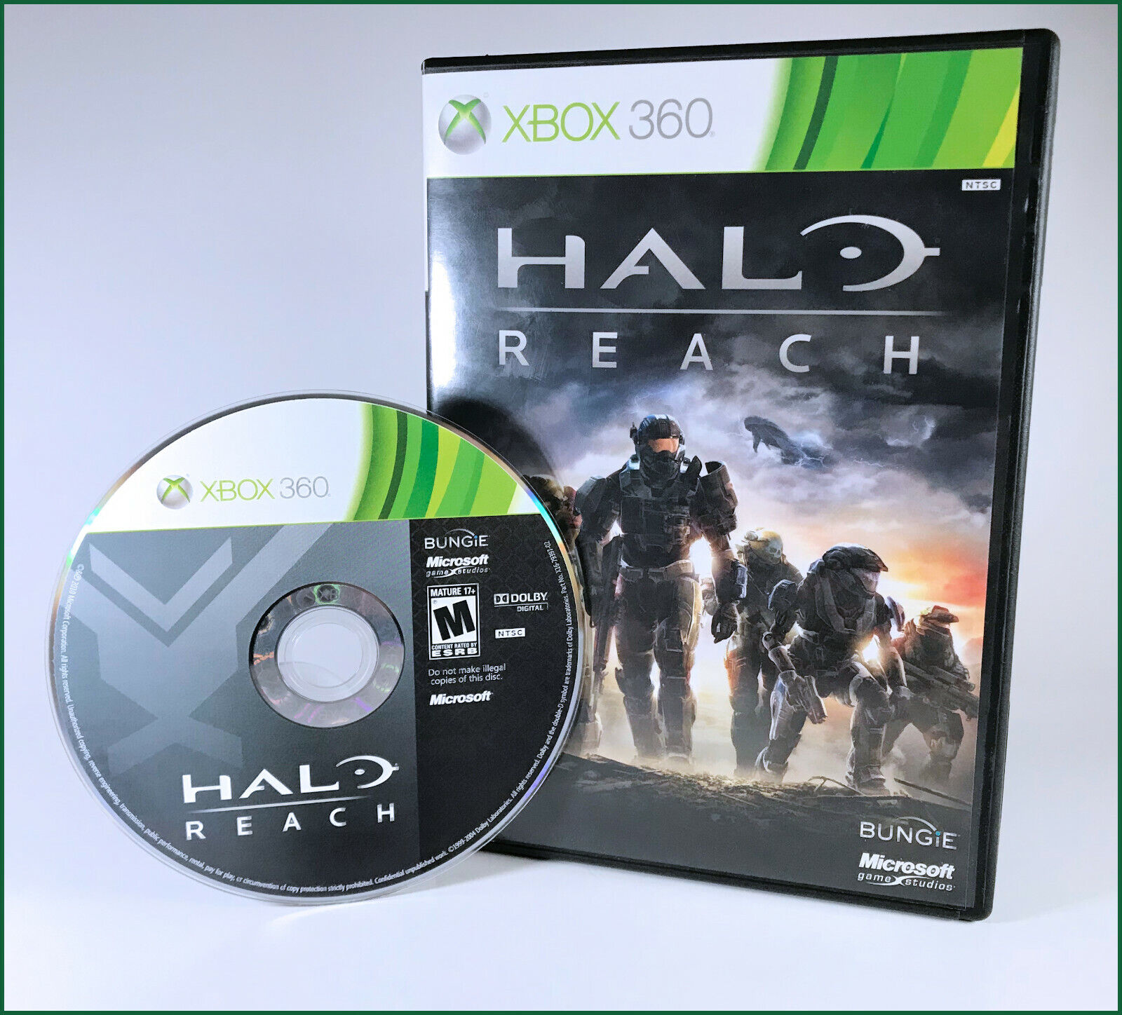 Microsoft XBOX 360 Halo Reach Game - Complete - DVD Case Microsoft XBOX 360 Halo Reach Game - Complete - DVD Case