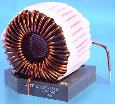 High Power, High Q, High Current PFC Output Filter Toroidal Inductor 50A & 500uH