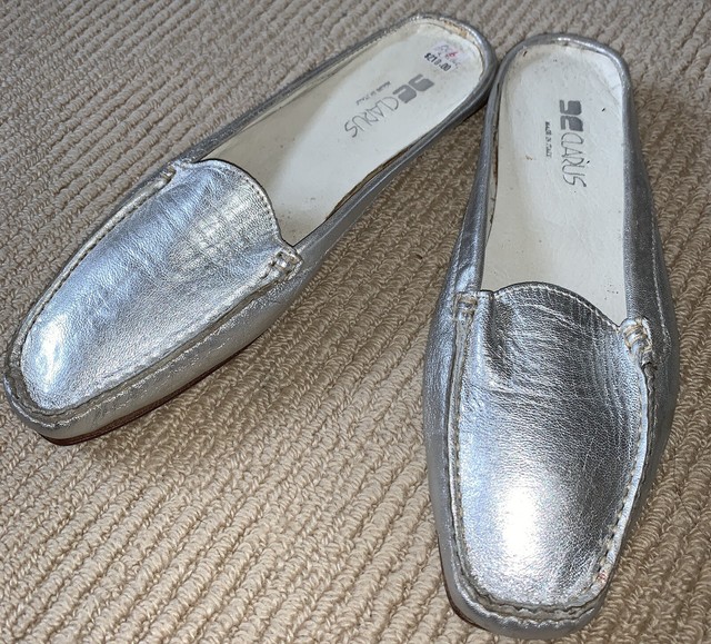 Clarus Italian Leather Mules Slides Shoes Women�s Shoes