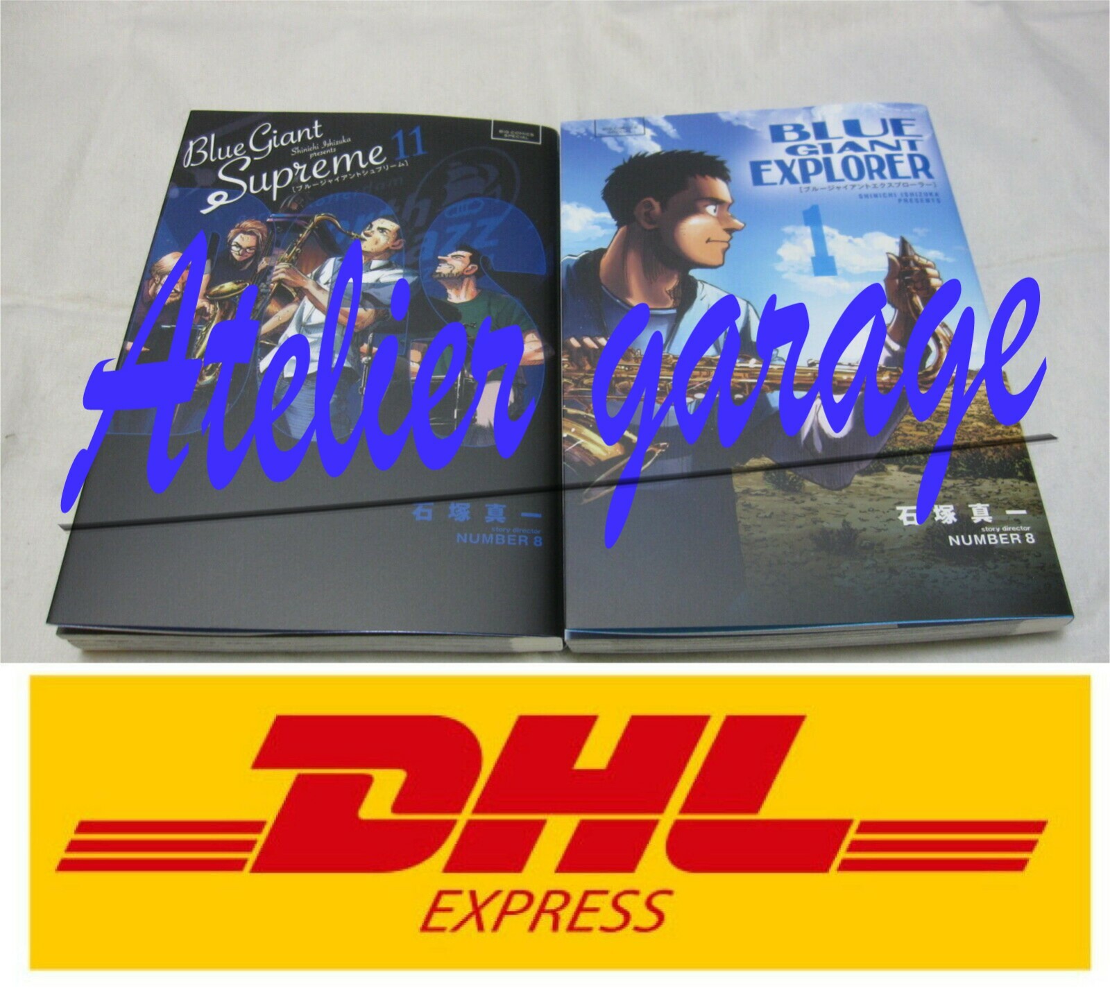 New BLUE GIANT SUPREME Vol.11 + EXPLORER Vol.1 2 Set