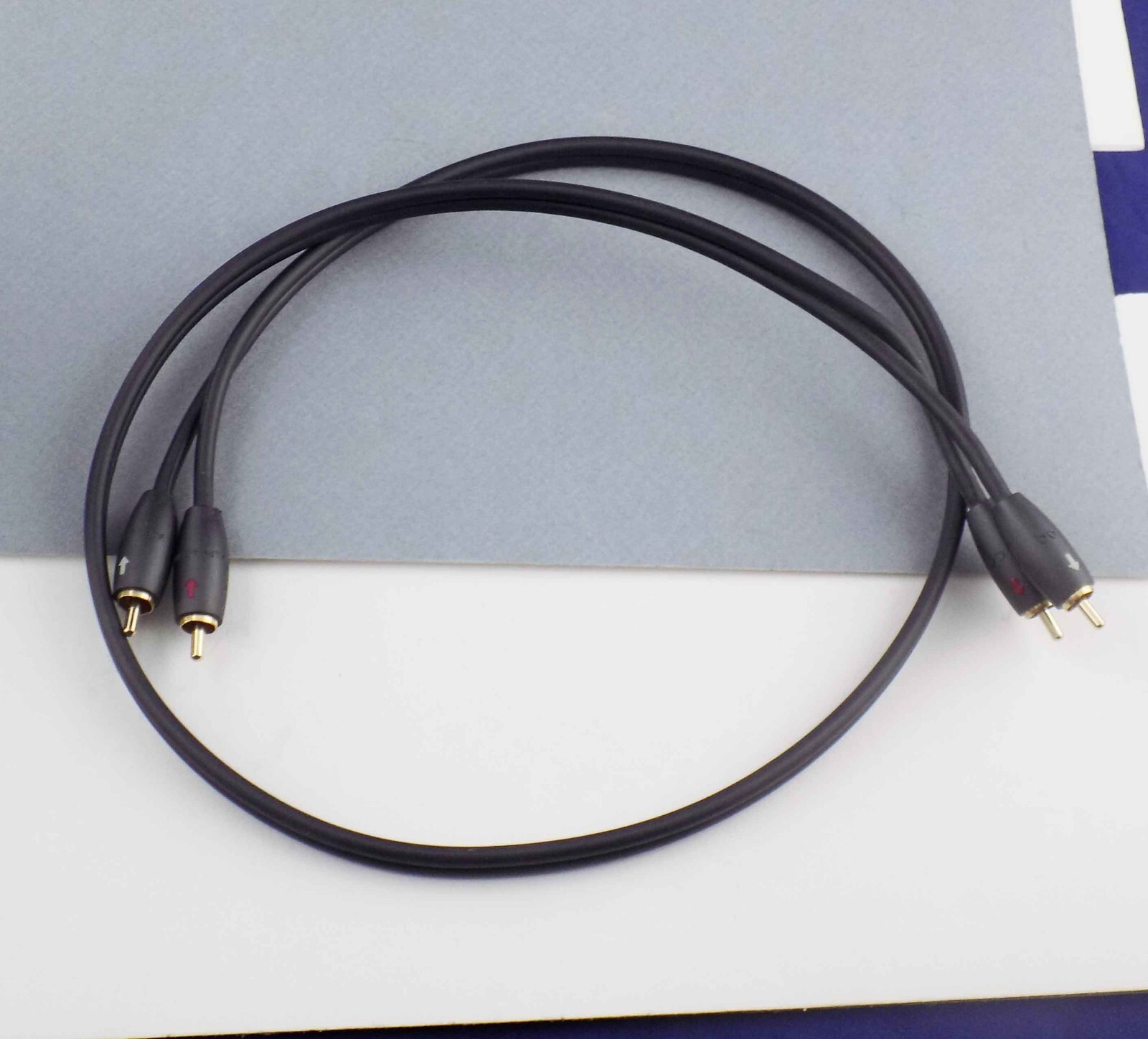 AudioQuest Alpha-Snake i 1M (3.2ft) RCA Stereo Audio Cables