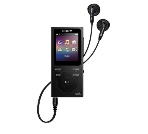 Sony NW-S203F 1 GB Black Flash Sports Digital Music Player