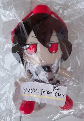Touhou Project Aya Shameimaru Plush Doll Fumo Fumo Aya Series 33 With Tin Badge