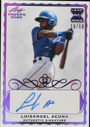2020 Leaf Trinity - Luisangel Acuna #A-LA1