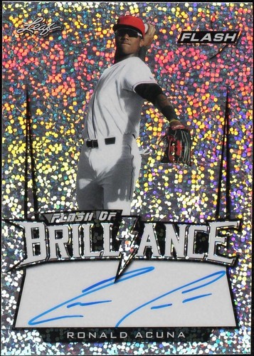 2018 Leaf Flash - Ronald Acuña Ronald Acuña Jr. #FOB-RA1