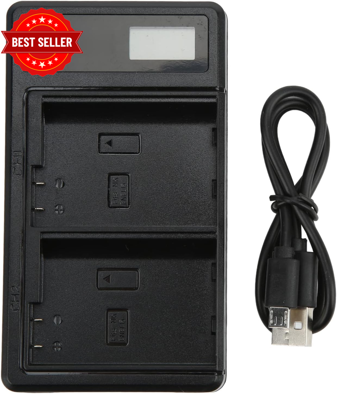 EN EL15 Battery Dual ENEL15 Battery USB Type C Dual with LCD Dispaly 5V 2A 10W L