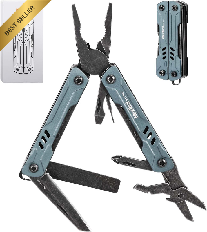 Mini Sailor S11 Pro Multitool Knife,12-In-1 Pocket Knife Folding Multi Tool, Sui