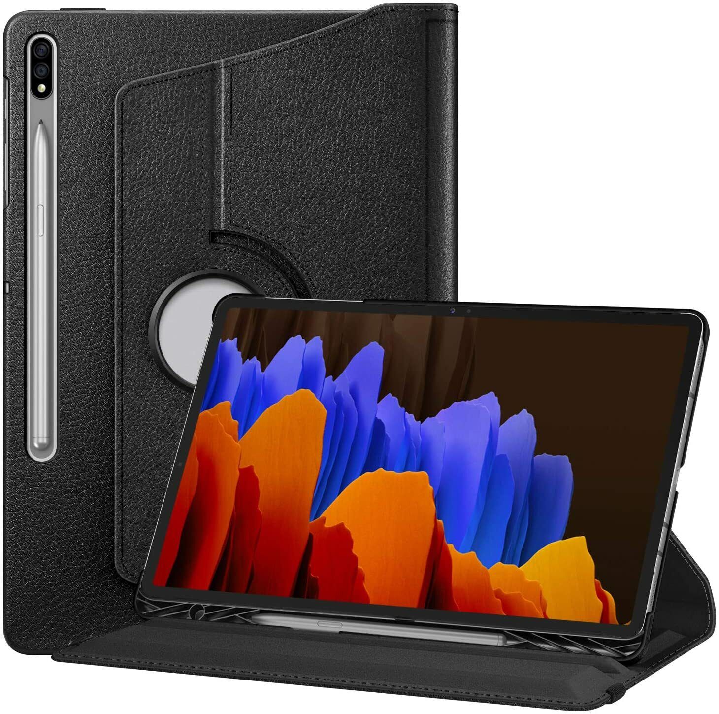 Rotating Case for Samsung Galaxy Tab S7 Plus 12.4'' 2020 Cover with S Pen Holde eBay