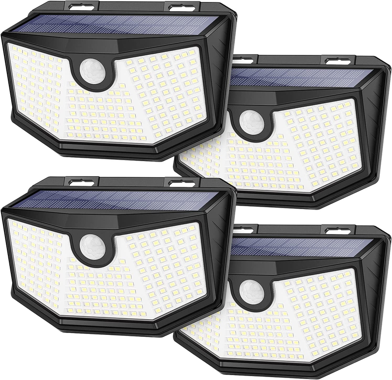 - 4-pack Super Bright 160 Leds Motion Sensor Security Light
