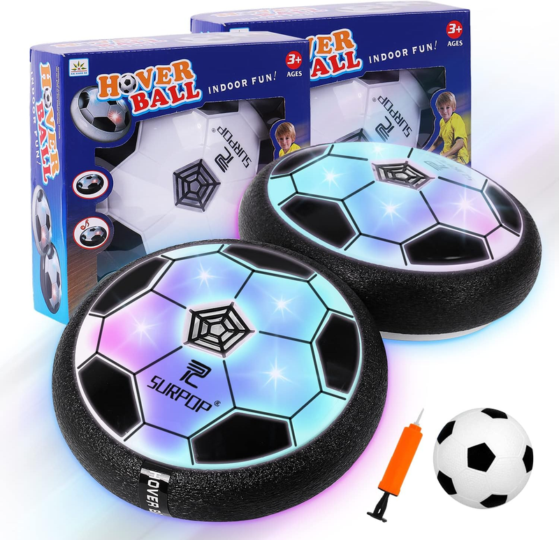 2 Pcs Hover Soccer Toys Set, Boys Gift Idea for Age 6 7 8 9 