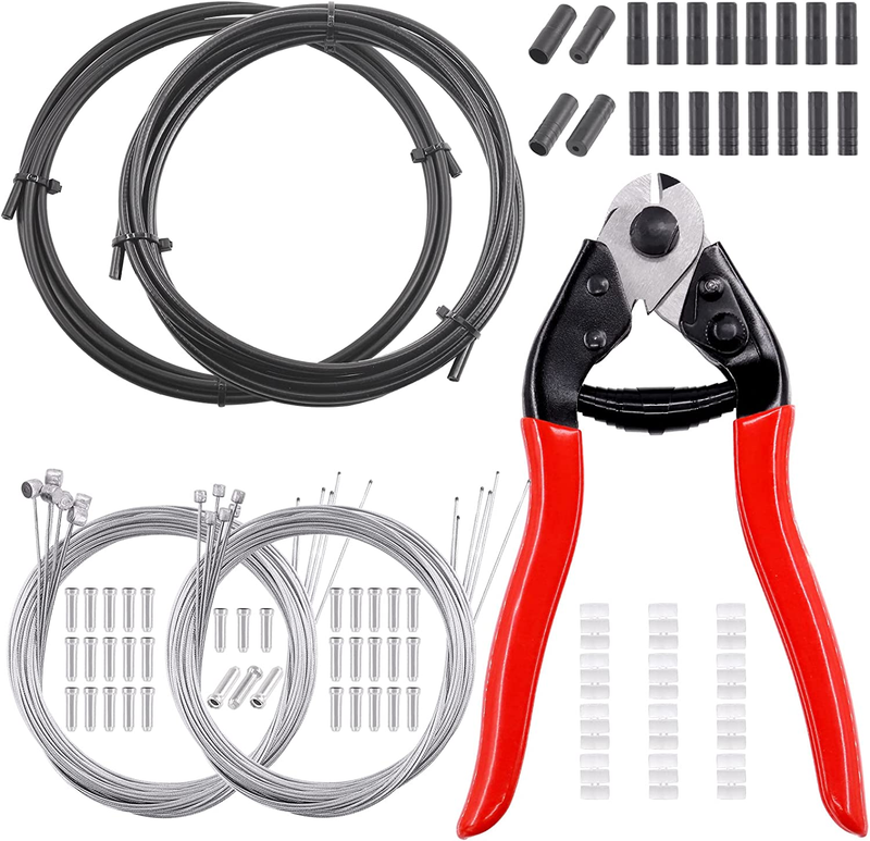 83Pcs Stainless Steel Bike Cable Cutter and Brake Cable Housin...