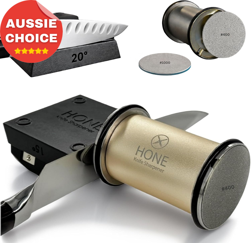 HONFE Knife Sharpener Canada Dual-Sided Diamond Plates Blade Repair Tool