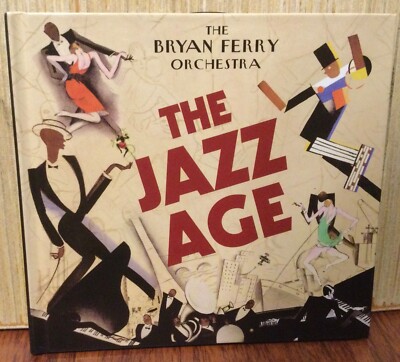 BRYAN FERRY SIGNED JAZZ AGE CD ROXY MUSIC ORCHESTRA BECKETT BAS