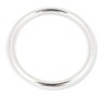 Sterling Silver Round Bangle Fine Unisex Jewellery Length 17cm-2.JPG
