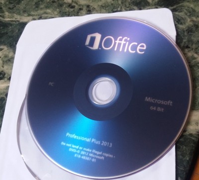 Microsoft office professional 2013 DVD English 