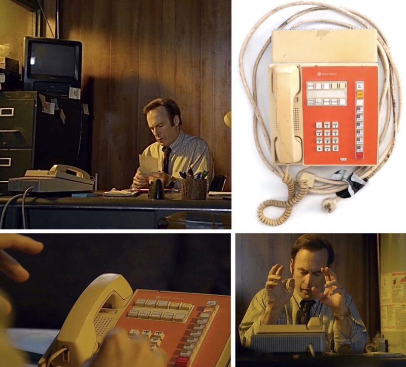 Jimmy McGill’s Iconic Landline Phone Better Call Saul TV Prop