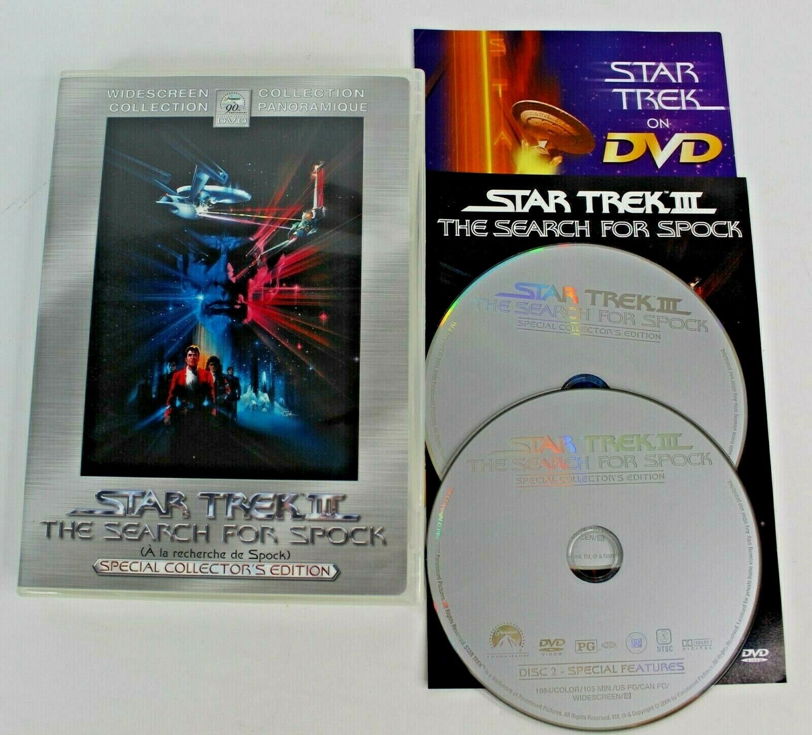 STAR TREK III The Search For Spock 1984 Special Collectors STAR TREK III The Search For Spock 1984 Special Collectors