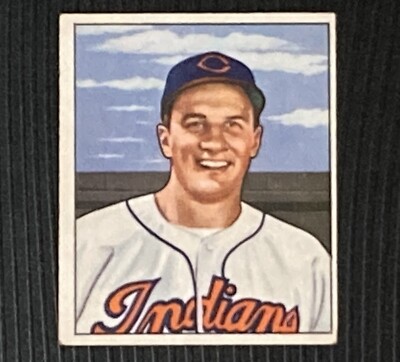 1950 BOWMAN #232 AL ROSEN RC INDIANS EX