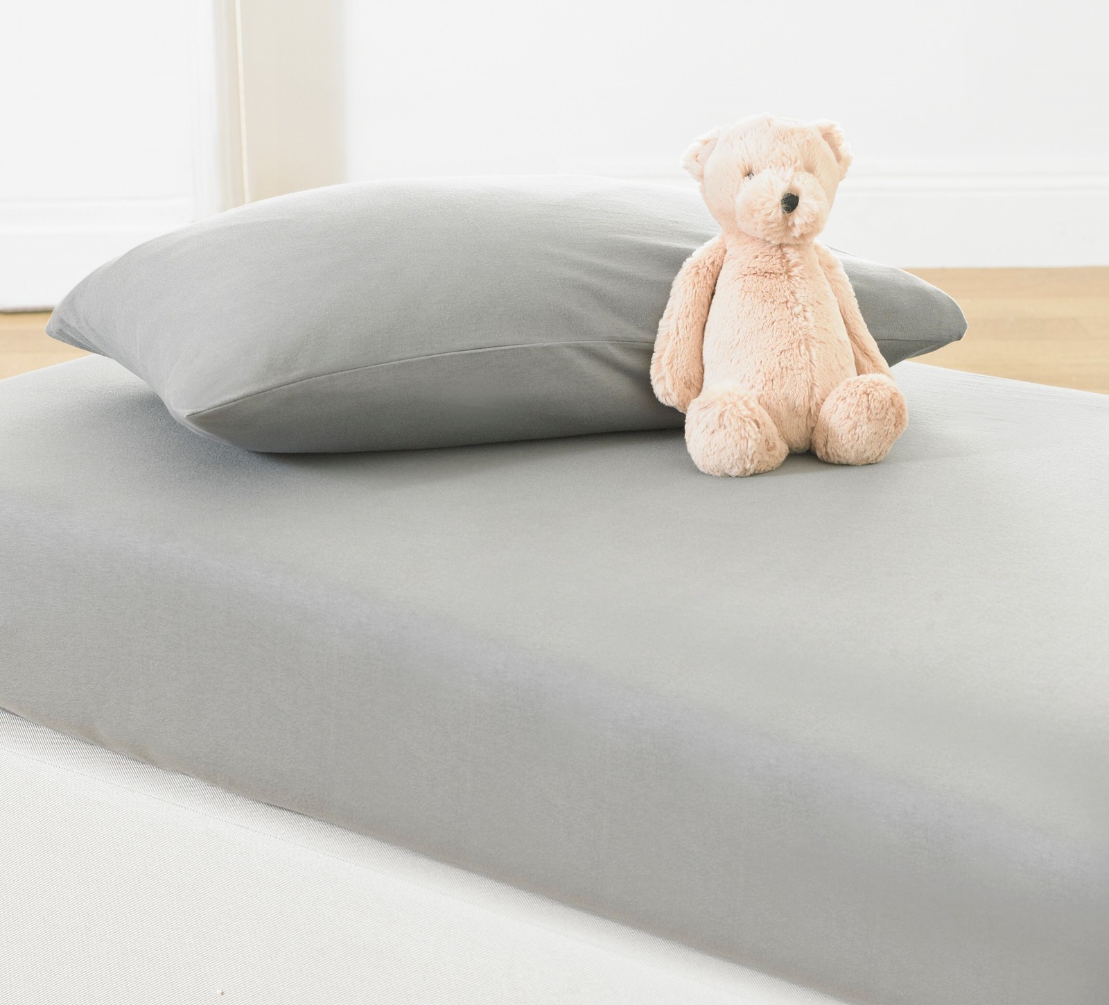 EXTRA DEEP FITTED SHEET JERSEY STYLE GREAT KNOT COMBED COTTON 15, 20