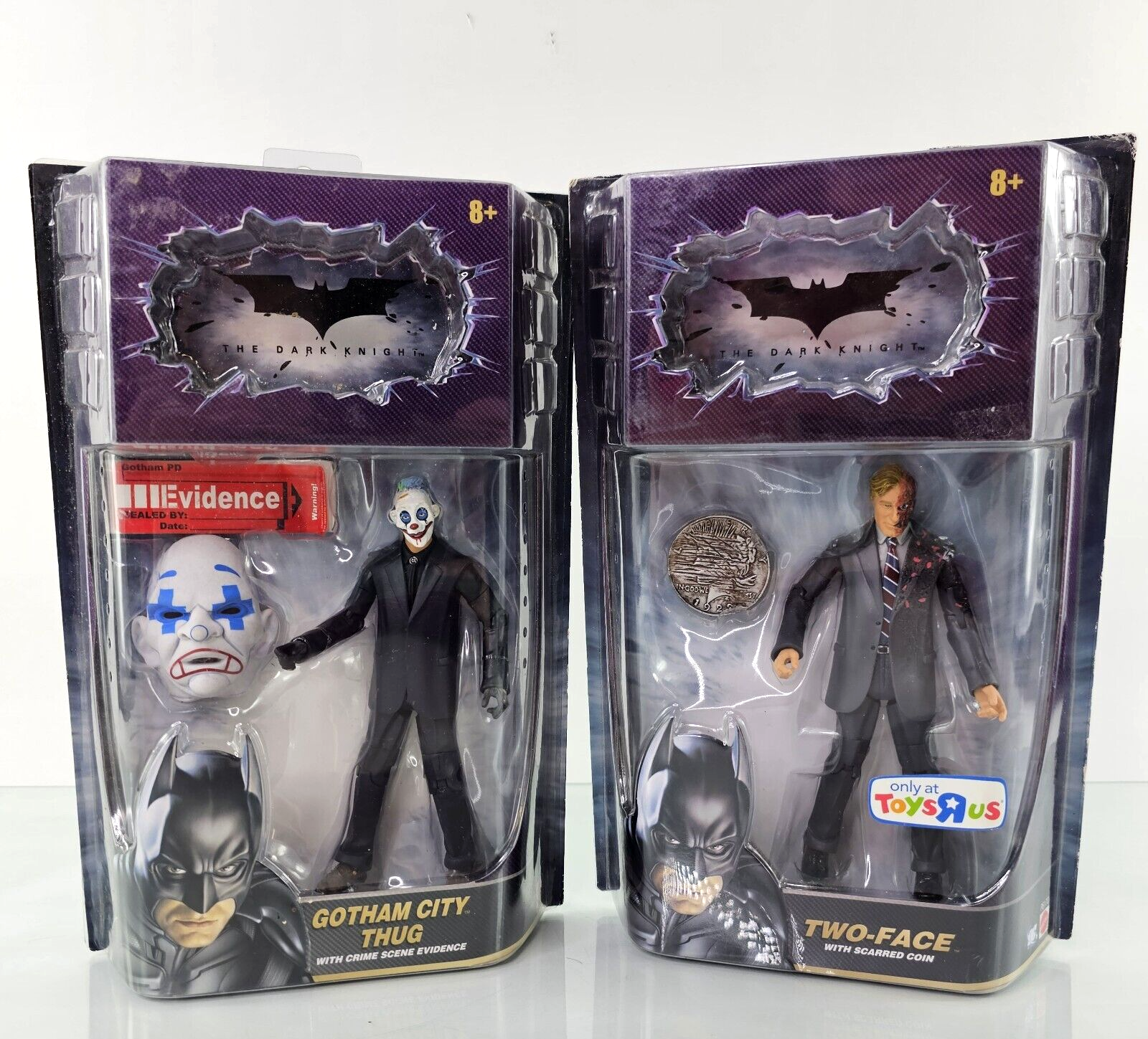 ☆レア☆BATMAN THE DARK KNIGHT TWO-FACE Batman The Dark Knight Batman Two-Face Mini Figure 2-Pack