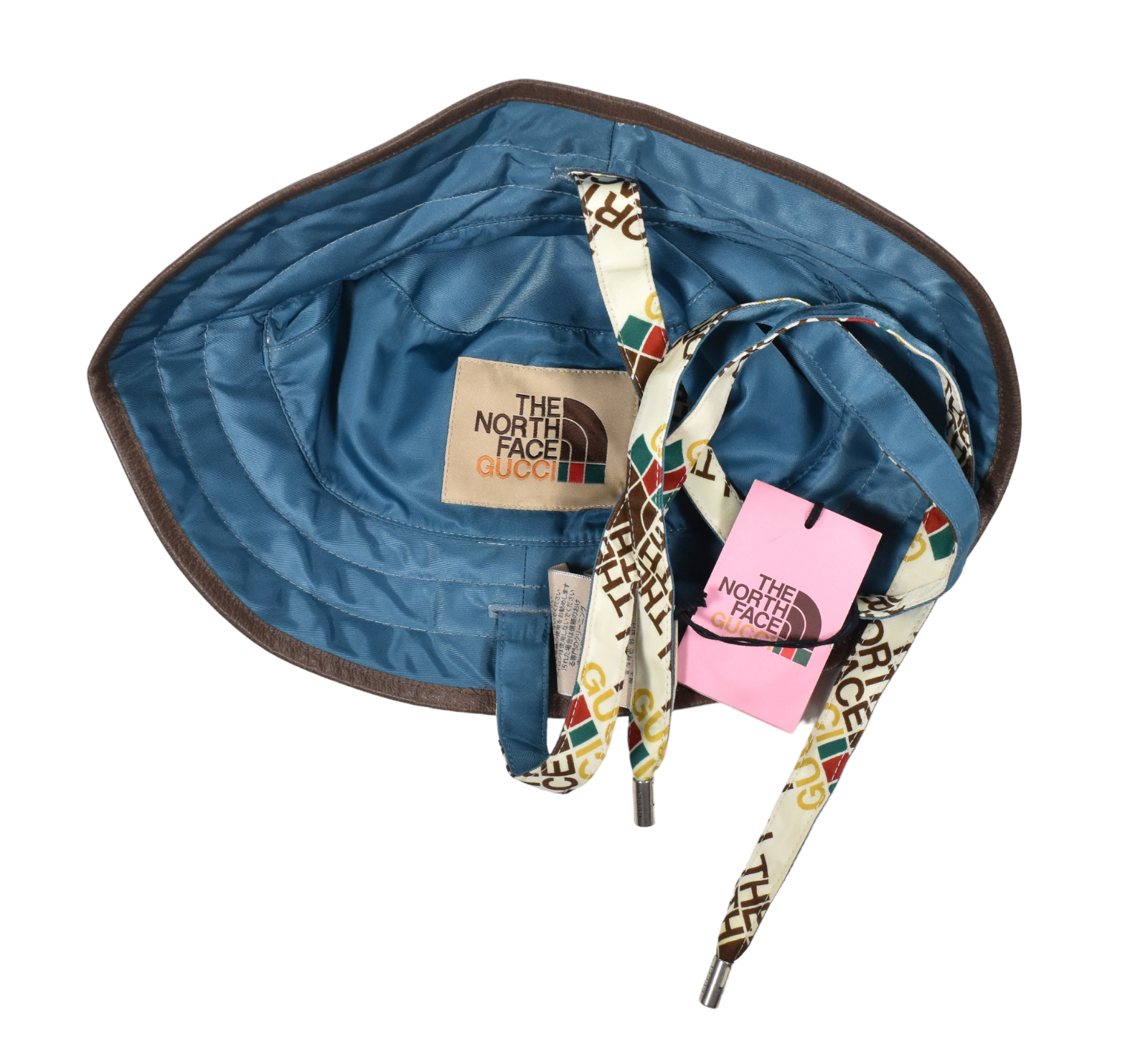 Authentic The North Face X Gucci Reversible Self Tie Nylon