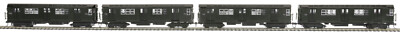 HO-Gauge-MTH- MTA Southbound R-22 4-Car Subway Set DCC Ready NIB!  80-2378-0