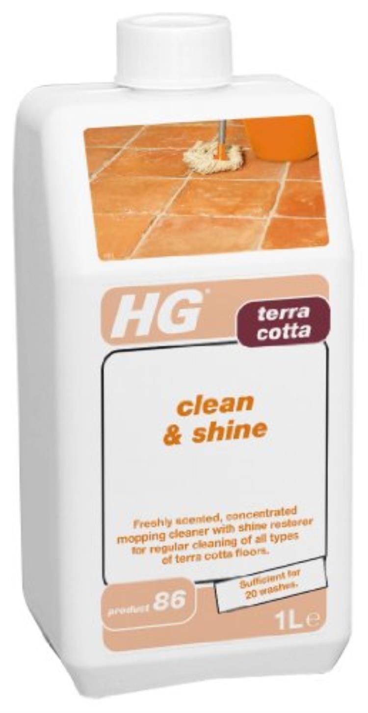 HG Terracotta Clean and Shine Floor Tile Cleaner 1litre P86 eBay