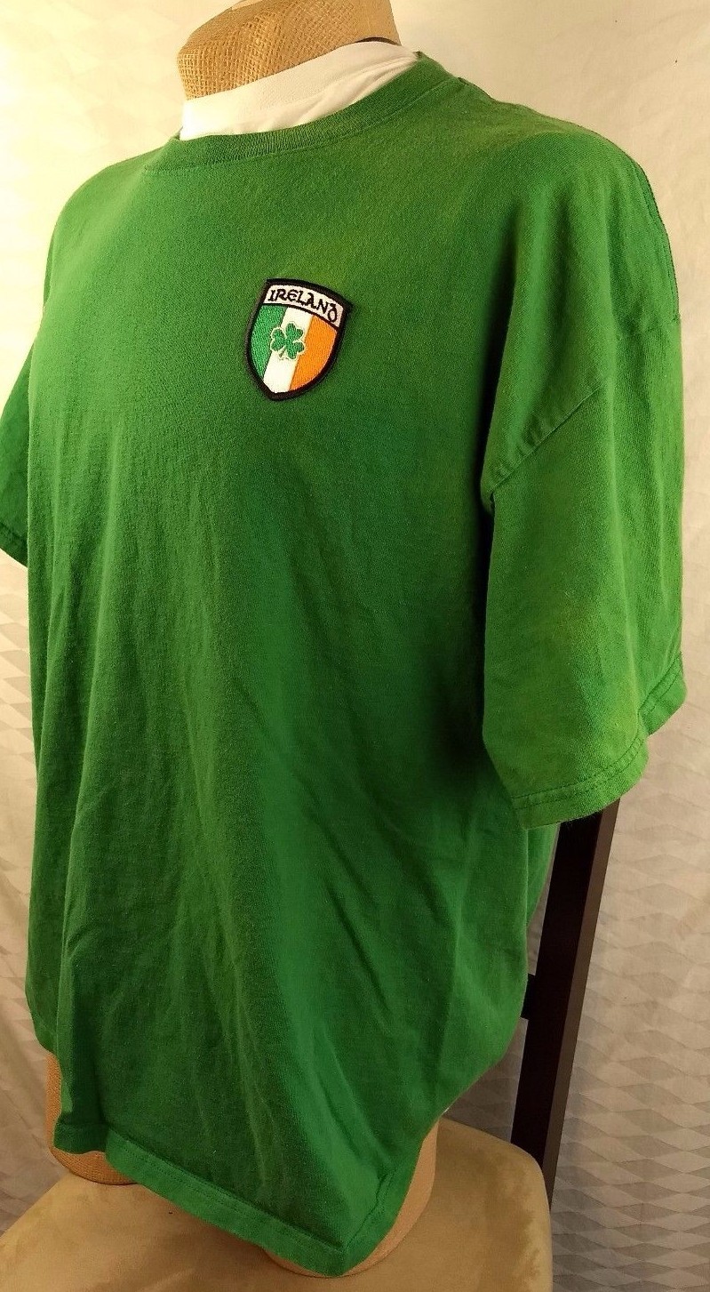 VINTAGE 2004 EIRE IRELAND T SHIRT FOOTBALL SOCCER NATIONAL TEAM COPA 1 INT. RARE