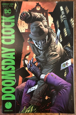 Doomsday Clock #7 By Johns Frank Dr Manhattan Joker Watchmen Variant B NM/M 2018
