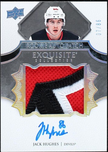 2019-20 Upper Deck The Cup - Jack Hughes #EC-JH