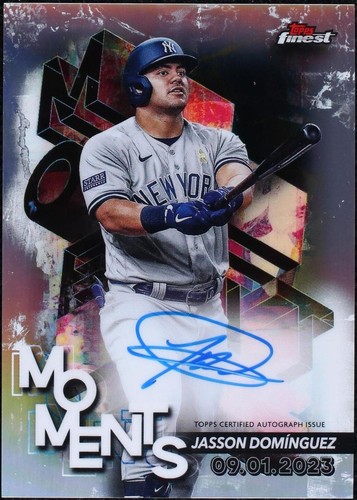 2024 Topps Finest - Jasson Dominguez #FMA-JD
