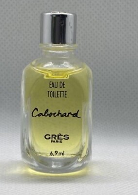 Vintage Cabochard Eau De Toilette Gres Paris Miniature 6.9 ml Perfume