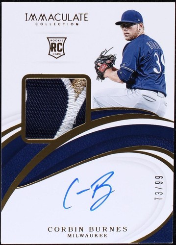 2019 Panini Immaculate Collection - Corbin Burnes #15