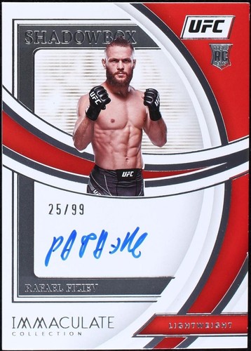 2022 Panini Immaculate Collection UFC - Rafael Fiziev #SS-RFZ