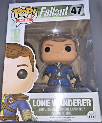 Funko Pop! Vinyl: Fallout Lone Wanderer (Male) #47 Brand New In Box Damaged Box